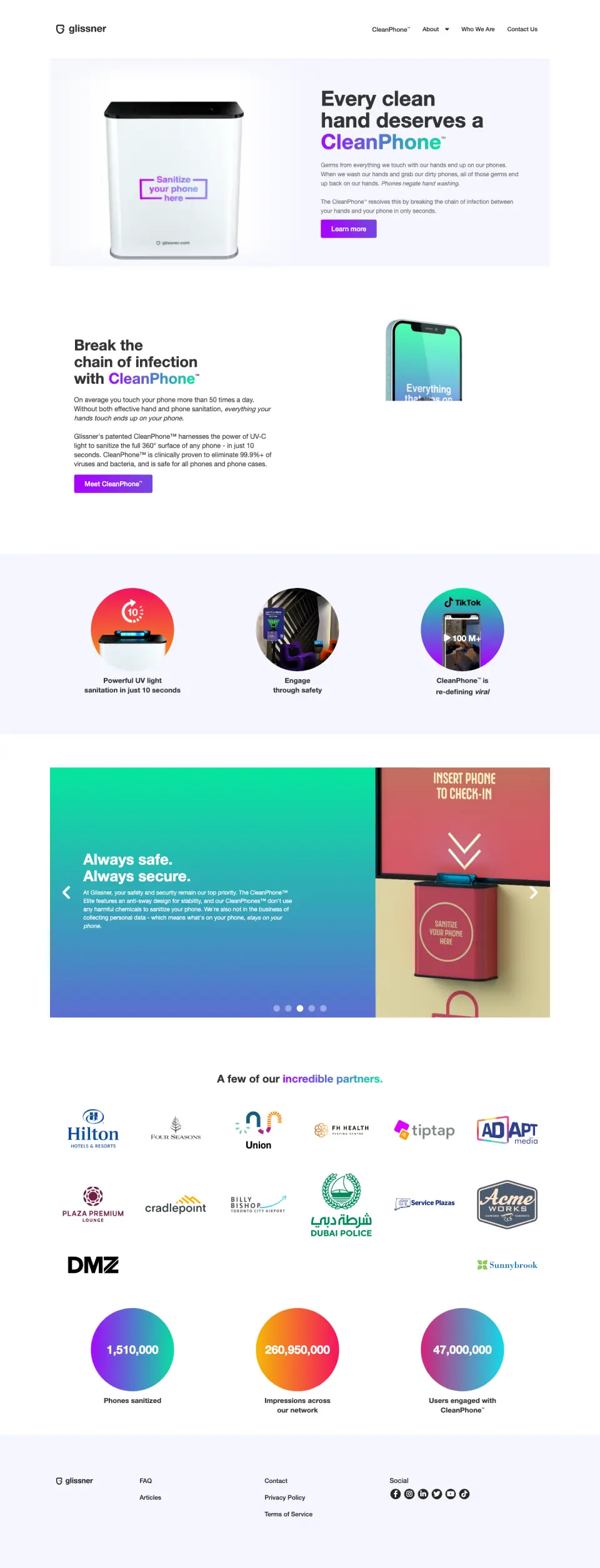 Glissner website