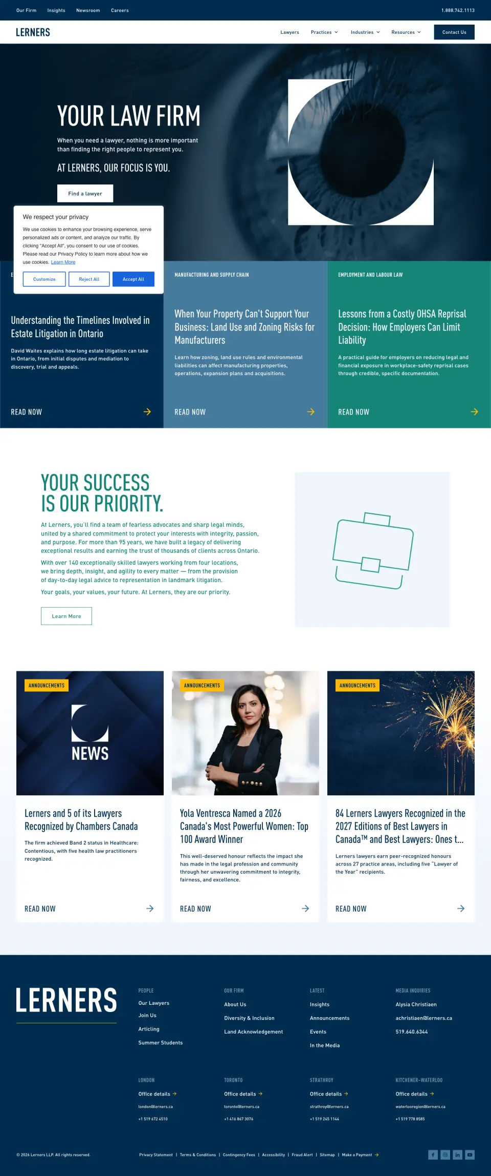 Lerners website